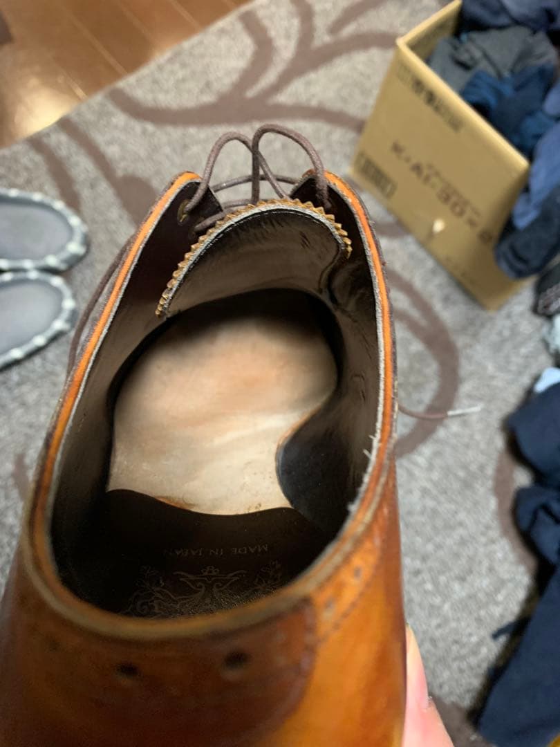 SHETLAND FOX シェットランドフォックス ストレートチップ 27cm