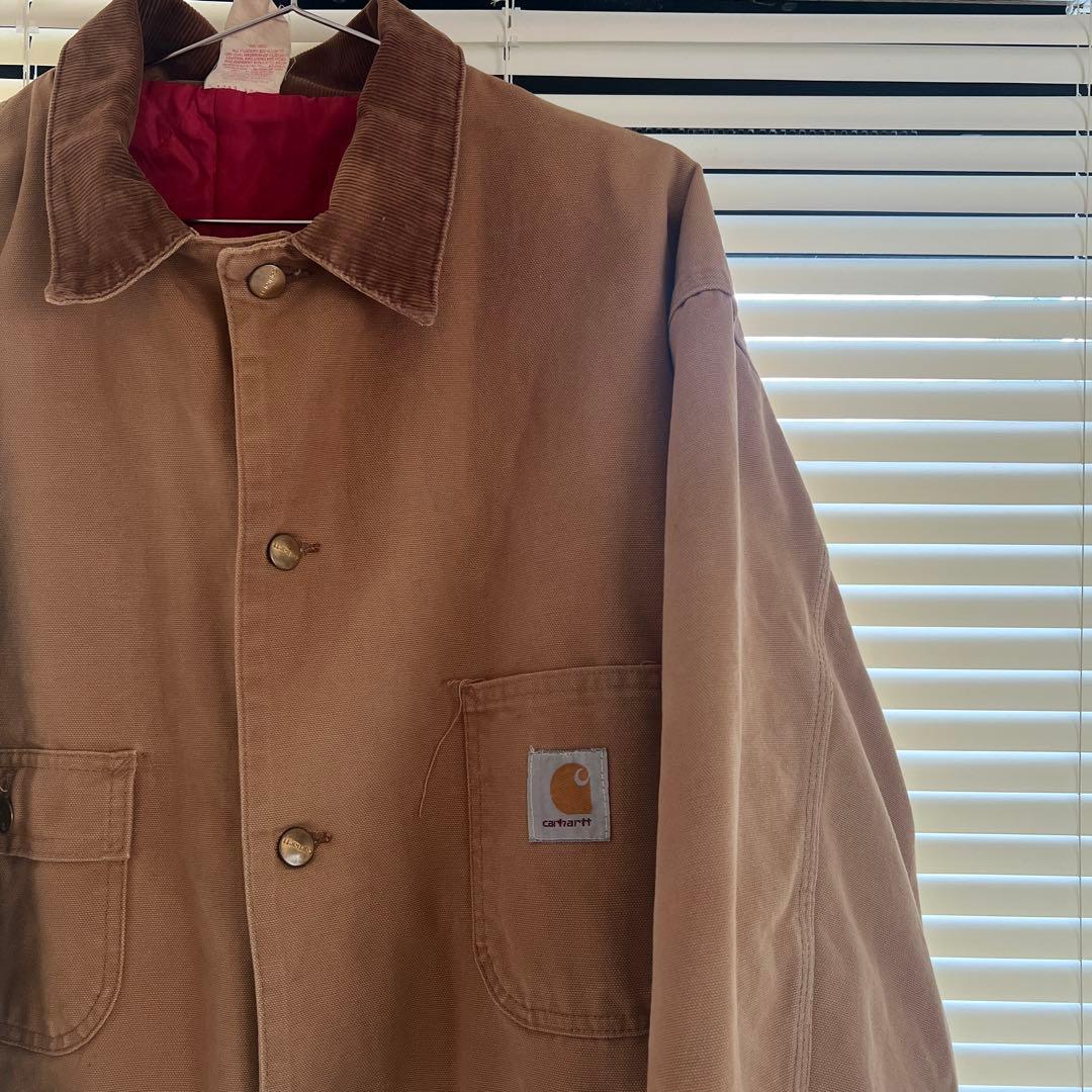 Carhartt ブラウン カバーオール