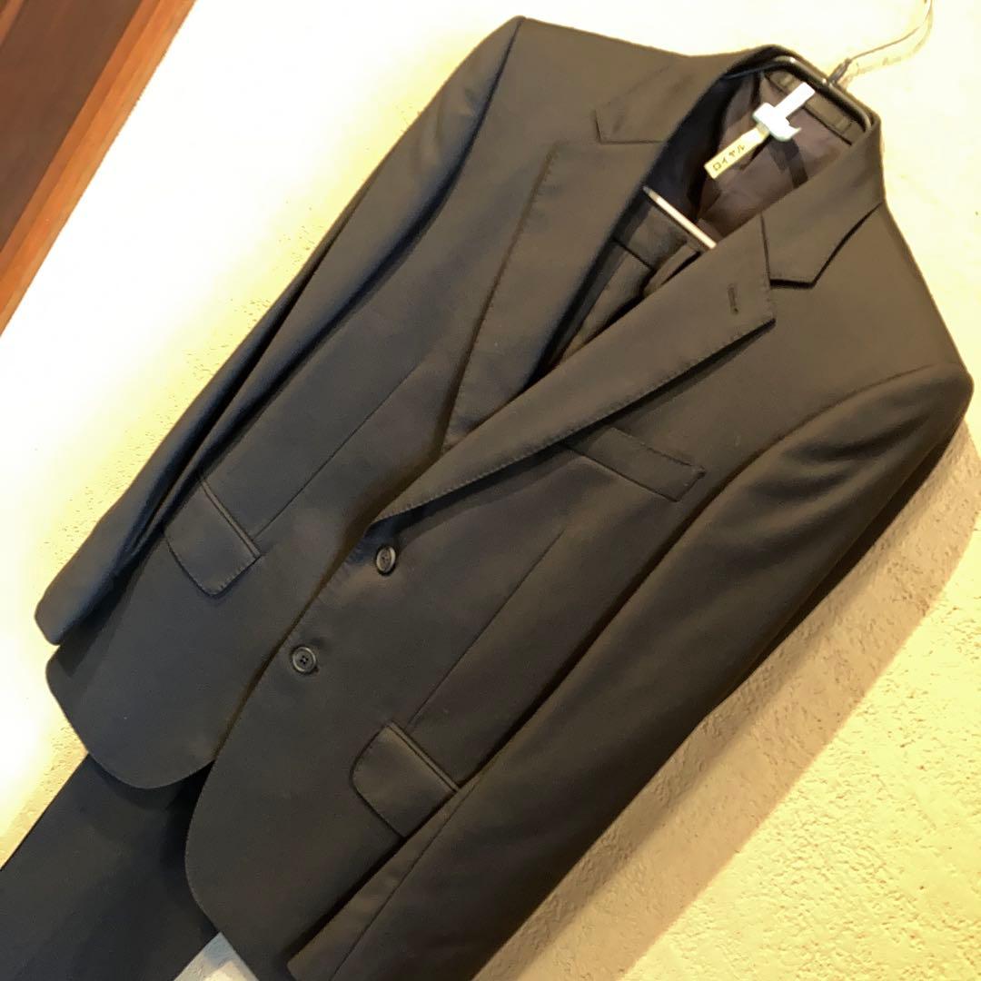 美品Paul SmithポールスミスSOHO ロロピアーナセットアップブラックM