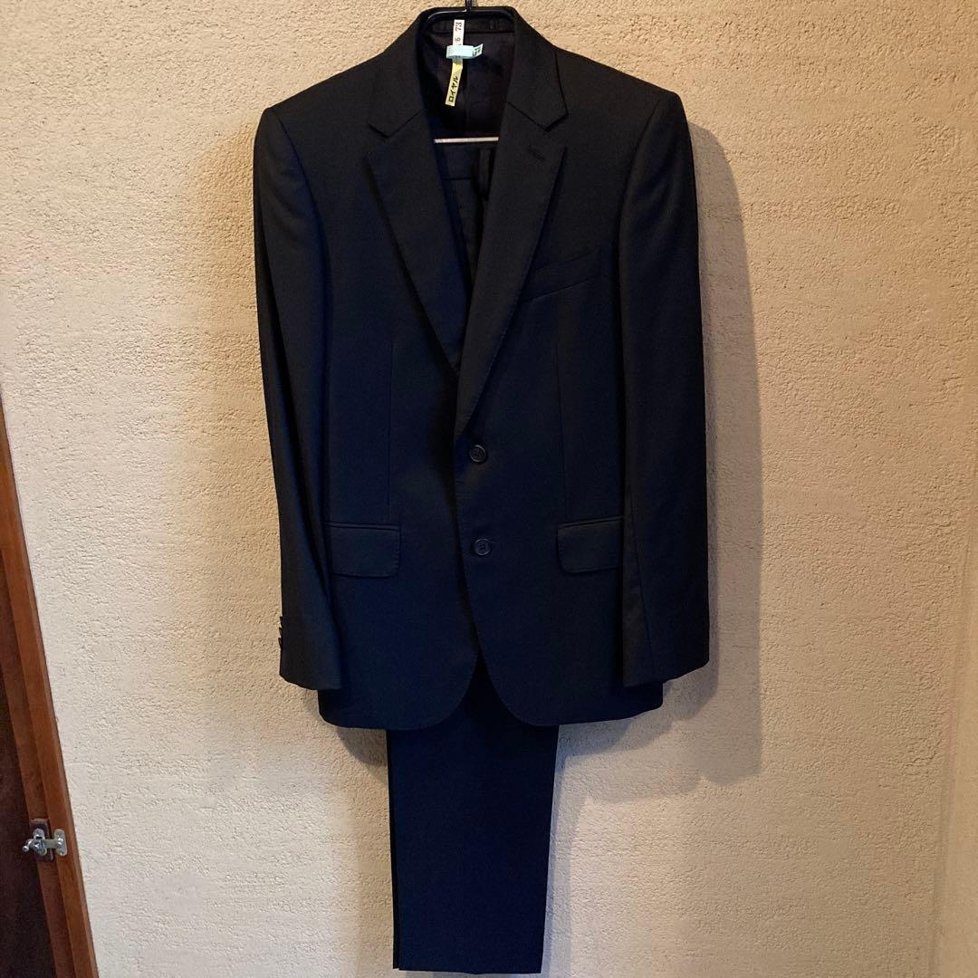 美品Paul SmithポールスミスSOHO ロロピアーナセットアップブラックM