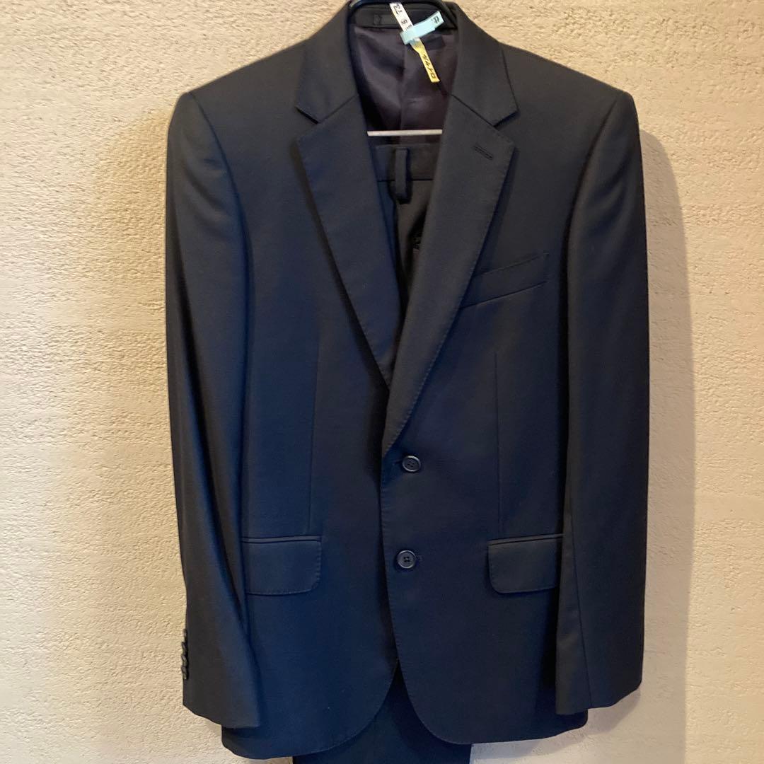 美品Paul SmithポールスミスSOHO ロロピアーナセットアップブラックM