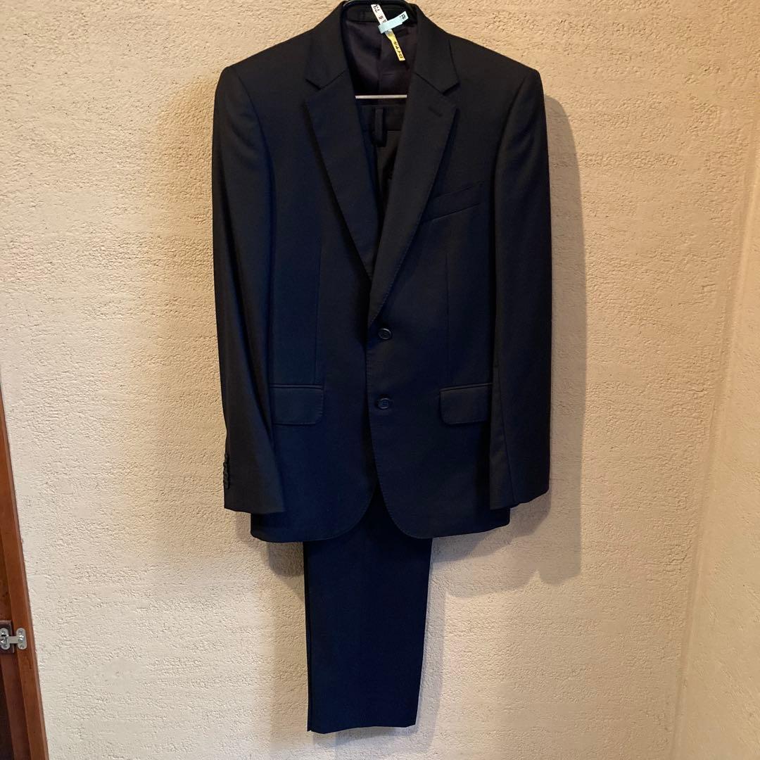 美品Paul SmithポールスミスSOHO ロロピアーナセットアップブラックM