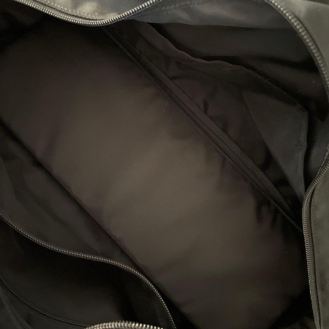 PORTER ROUND BOSTON BAG(L)ブラック ボストンバッグ