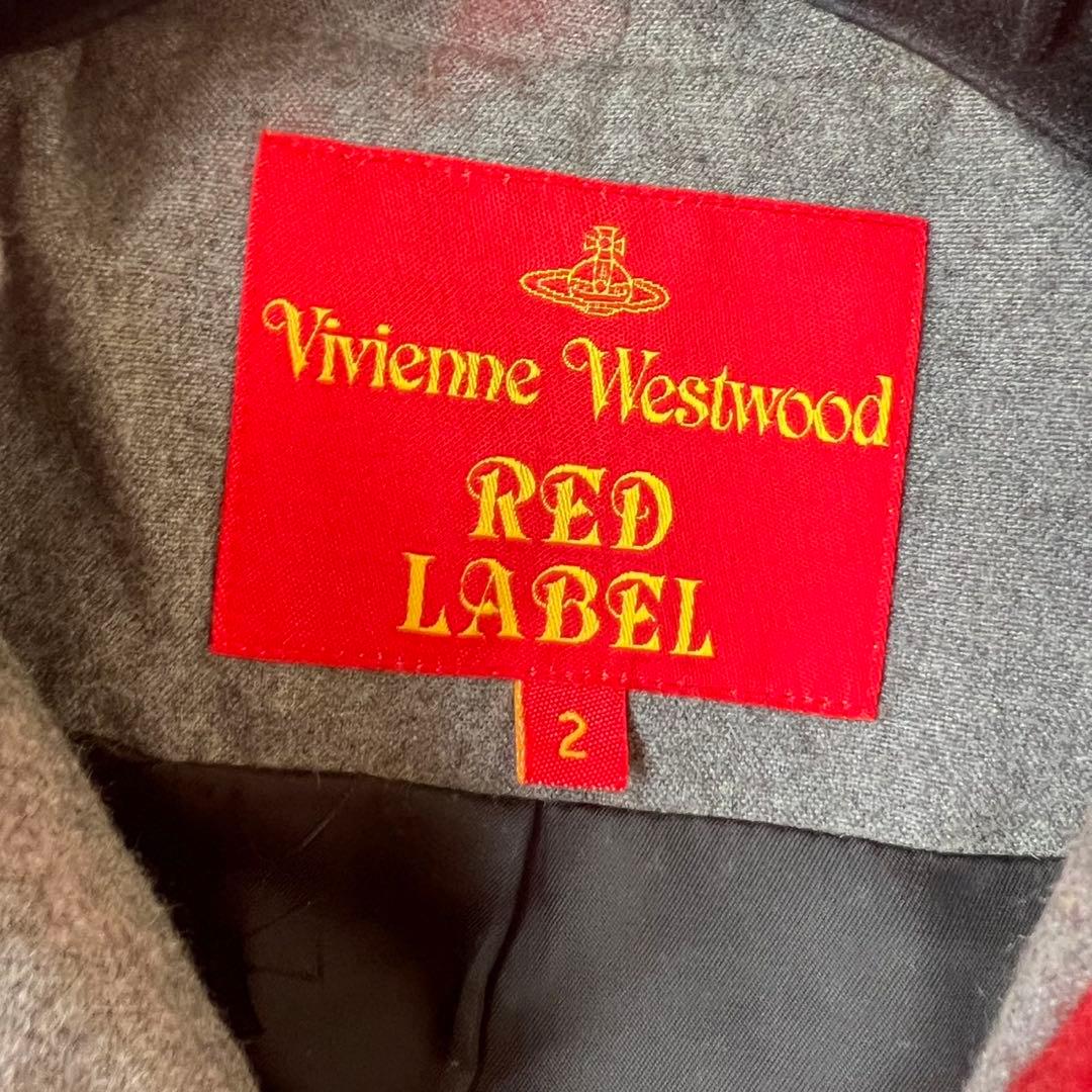 ヴィヴィアンウエストウッドレッドレーベル　小人フード　ウールジャケット　コート