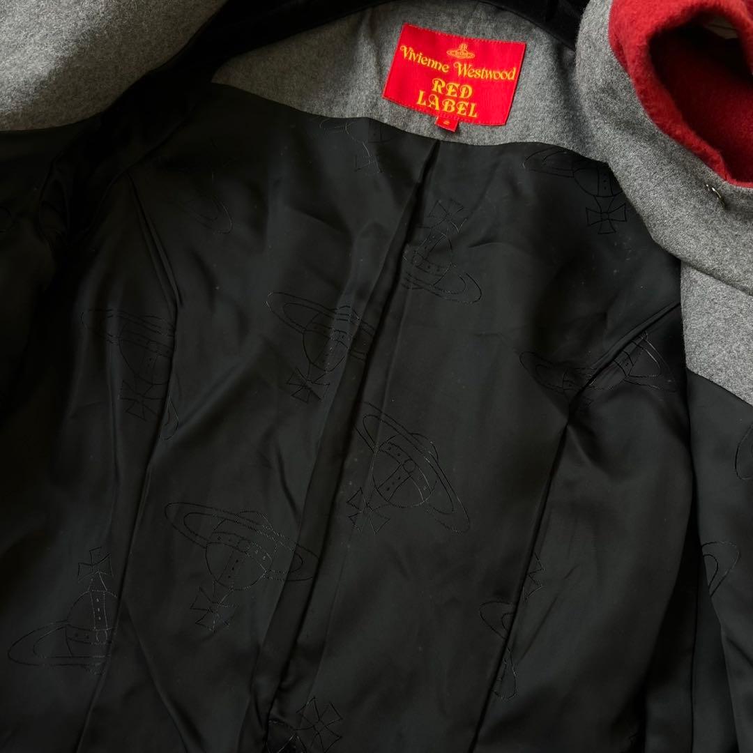ヴィヴィアンウエストウッドレッドレーベル　小人フード　ウールジャケット　コート