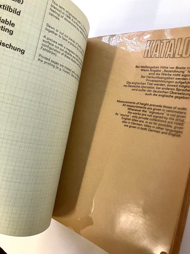 ヴァルラフ•リヒャルツ美術館『60年代芸術展』 カタログ