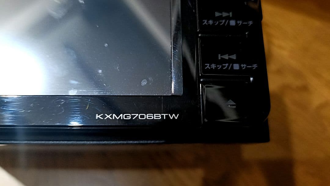 KENWOOD カーナビ KXMG706BTW アンテナ、マイク未使用品