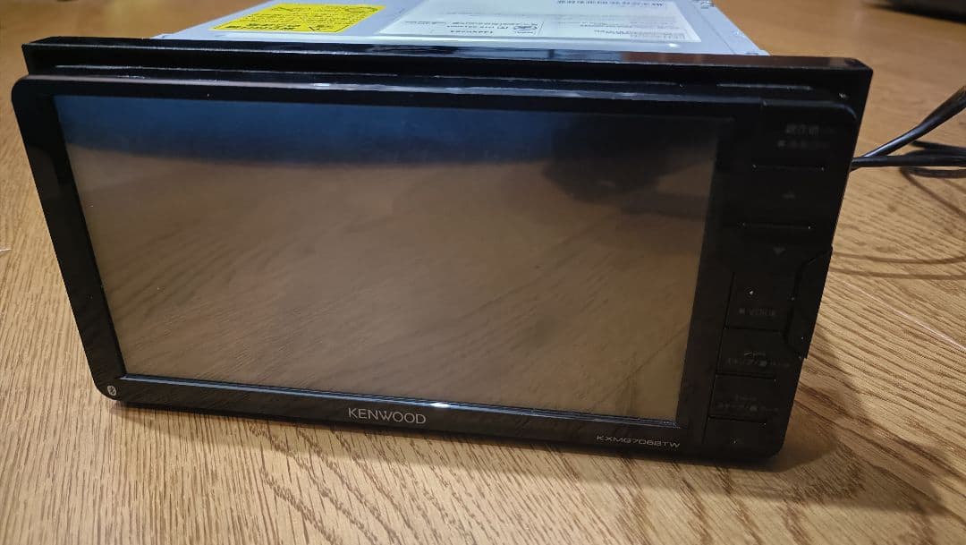 KENWOOD カーナビ KXMG706BTW アンテナ、マイク未使用品