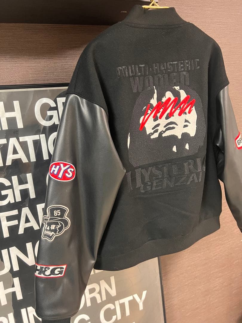 HYSTERIC GLAMOUR × genzai スタジャン★L