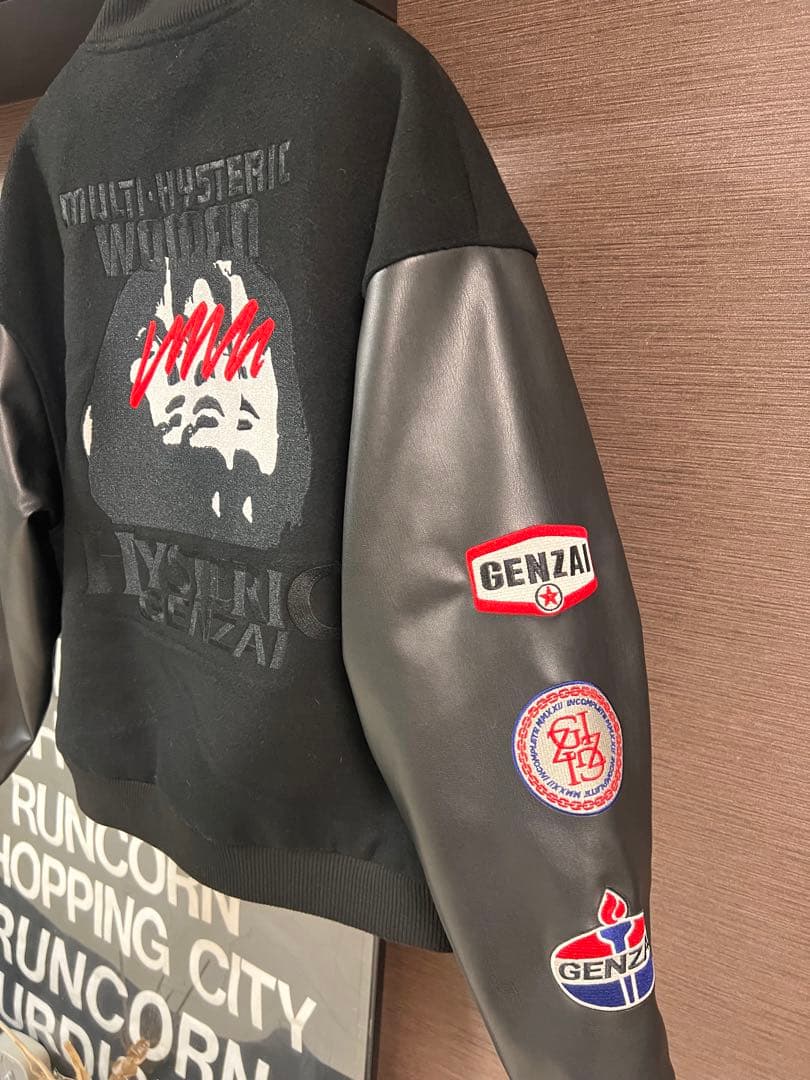 HYSTERIC GLAMOUR × genzai スタジャン★L