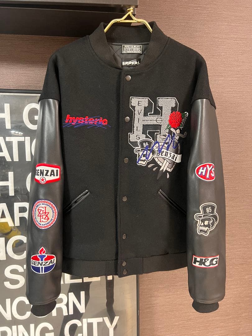 HYSTERIC GLAMOUR × genzai スタジャン★L