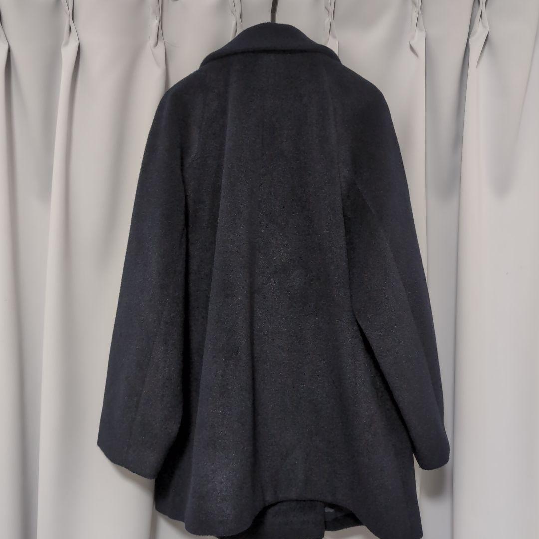 ★新品★未使用★グローバルワーク★軽やかストレッチ2ウェイコートSサイズネイビー