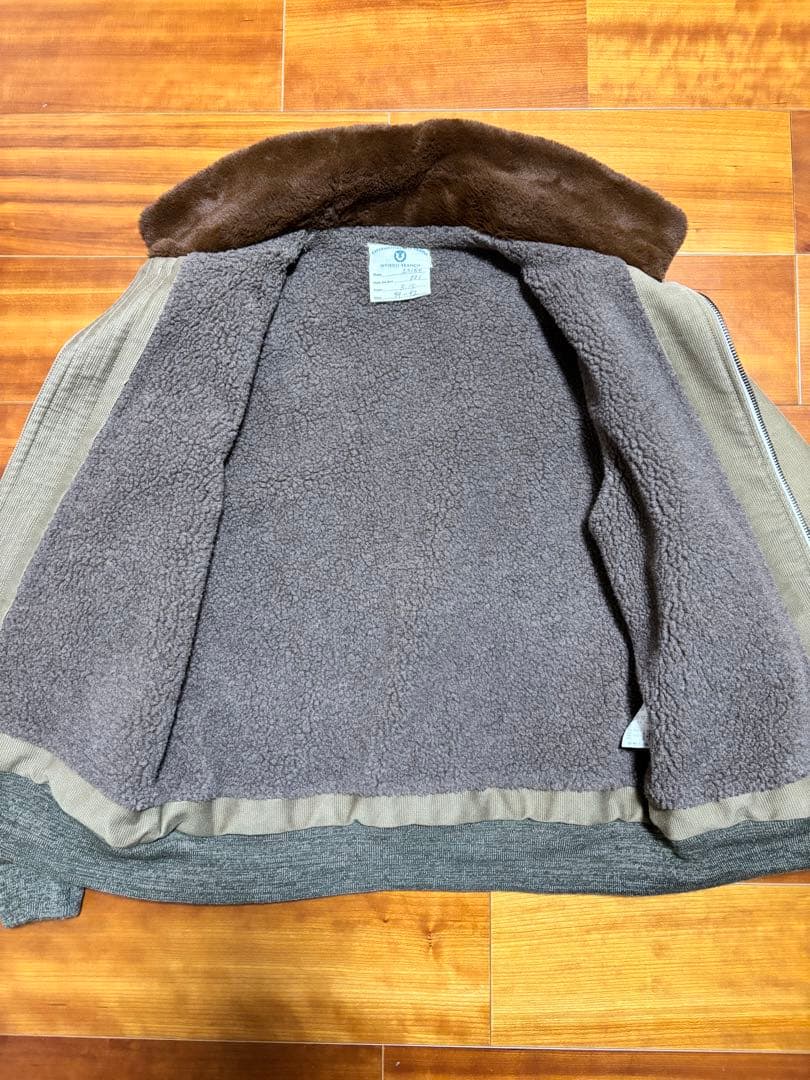 WEIRDO ウィアード B-15 フライトジャケット カーキ　Ｌサイズ