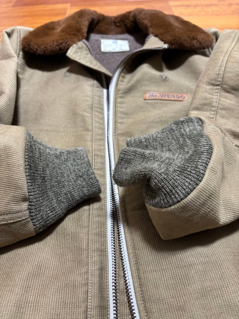 WEIRDO ウィアード B-15 フライトジャケット カーキ　Ｌサイズ