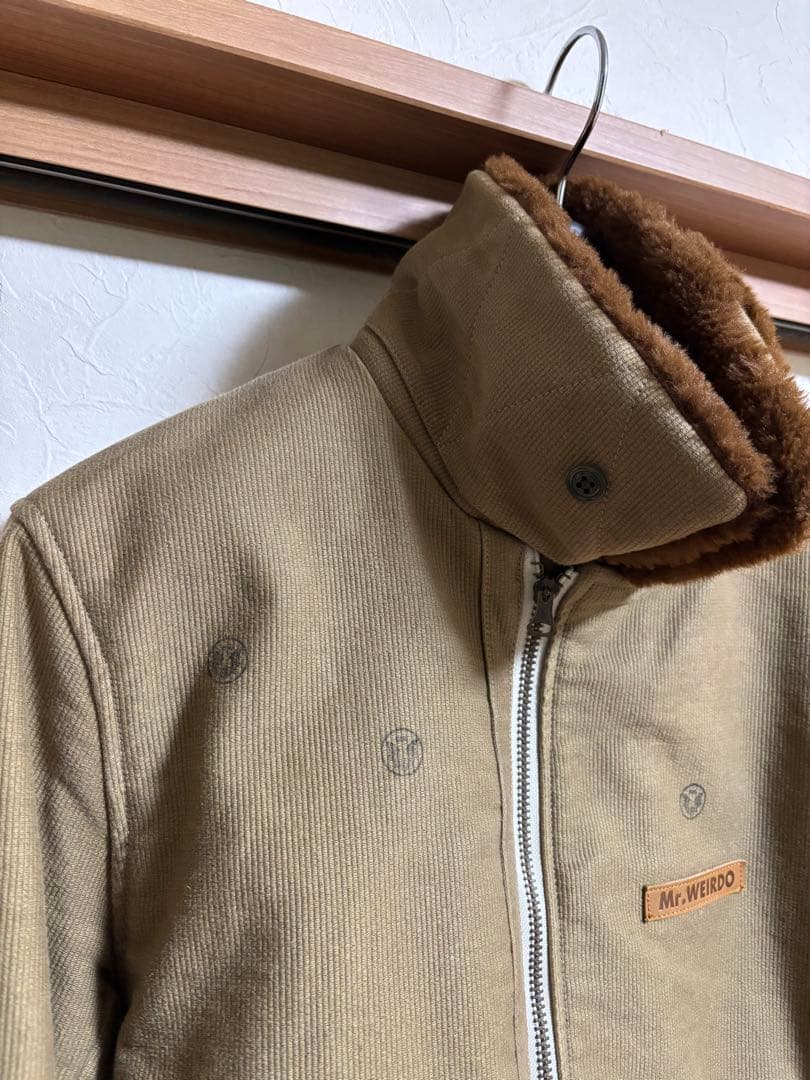 WEIRDO ウィアード B-15 フライトジャケット カーキ　Ｌサイズ