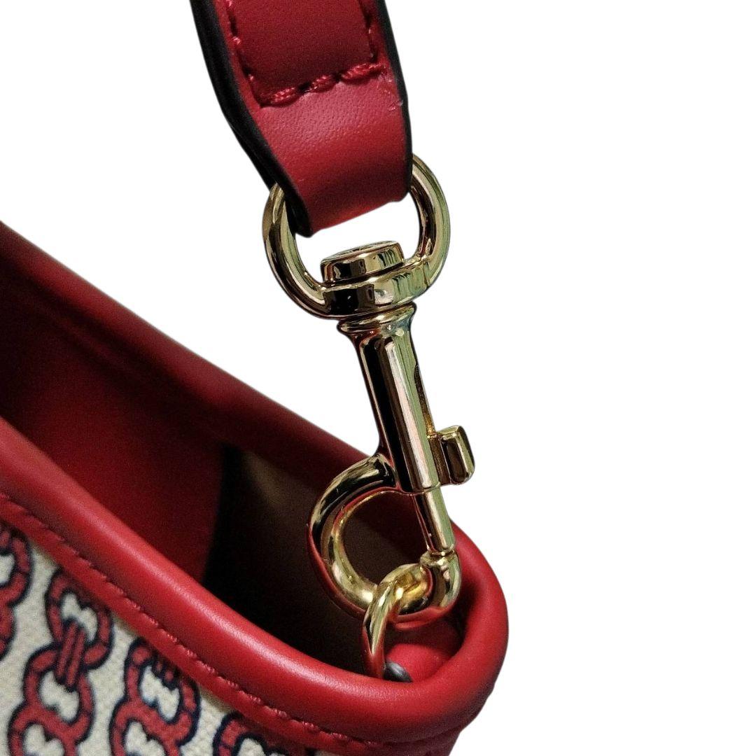 【極美品】 トリーバーチ ジェミニリンク トートバッグ 2way PVC A4可