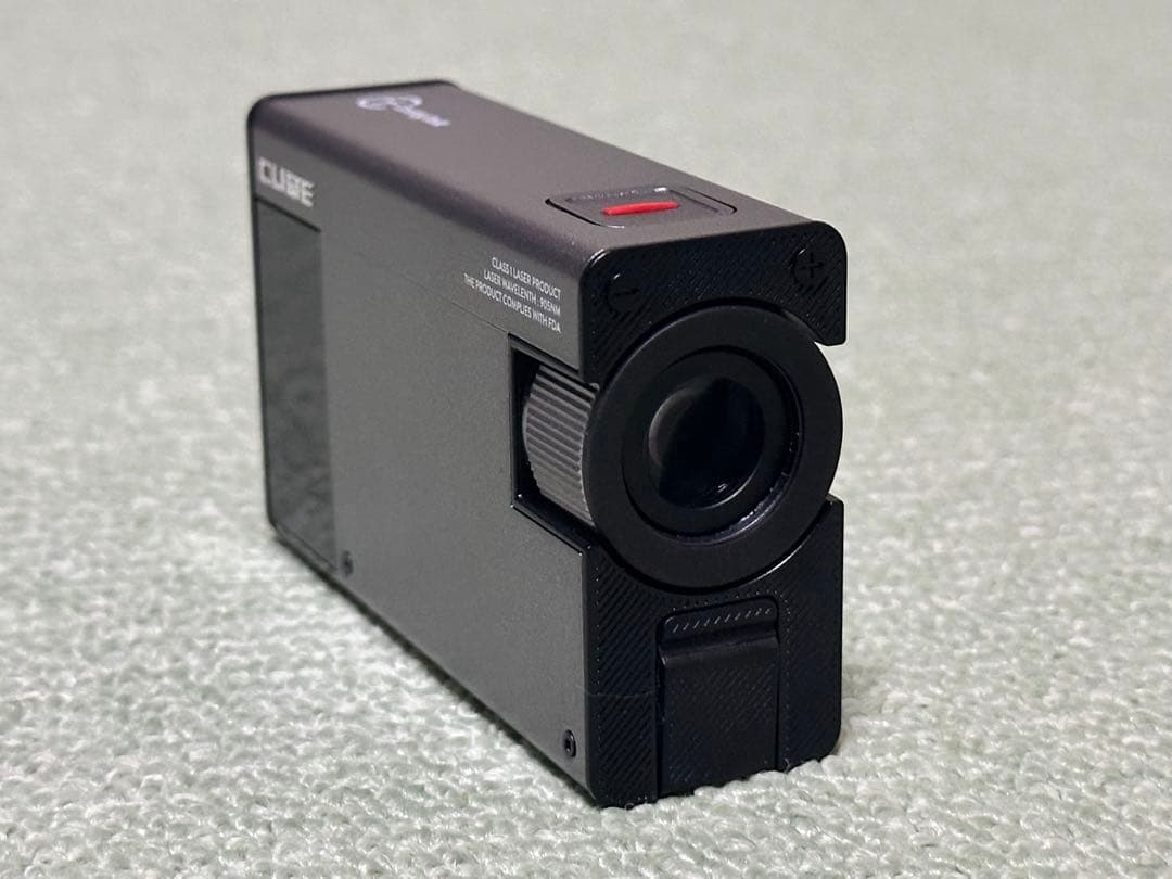 キャディートーク キューブ レーザー距離計 ガンメタルブラック