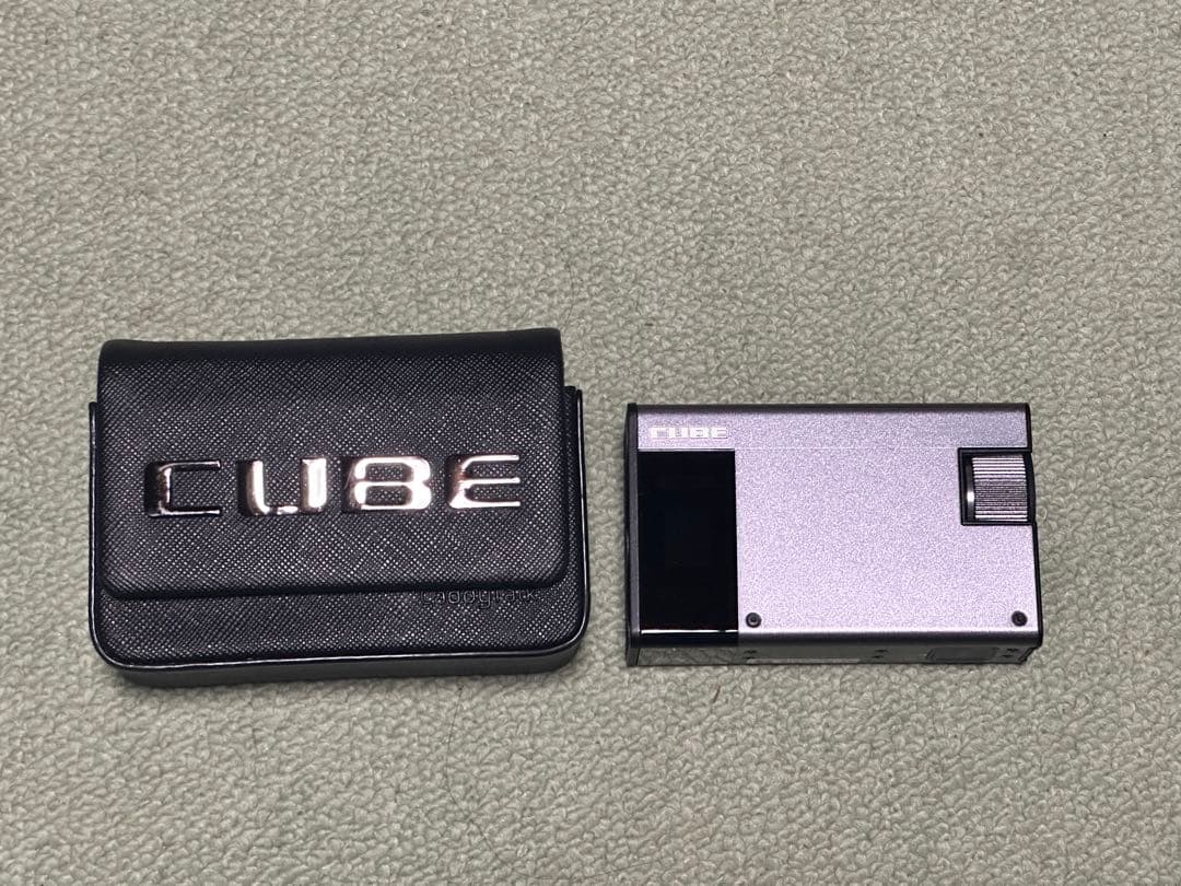 キャディートーク キューブ レーザー距離計 ガンメタルブラック