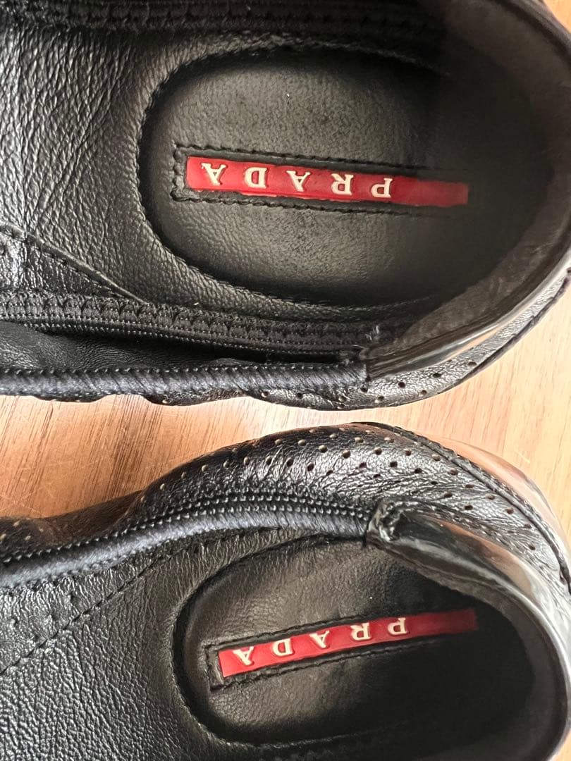 PRADA プラダ フラットシューズ バレエシューズ 37 サイズ7
