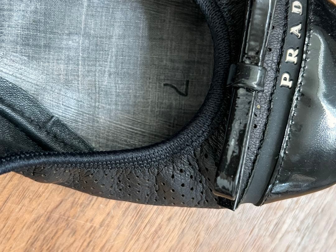 PRADA プラダ フラットシューズ バレエシューズ 37 サイズ7