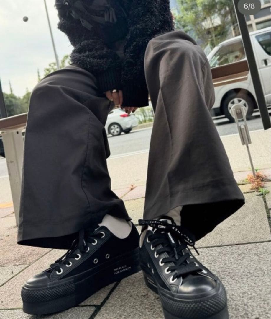 CONVERSE コンバース　ameri 別注　オールスター　厚底　23.5