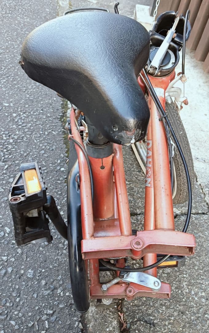 引取り限定 DAHON オールドダホン 折りたたみ自転車 マニュアル 取説付