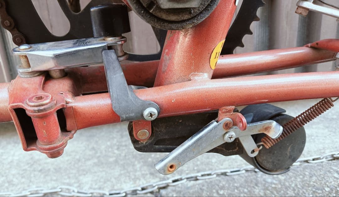 引取り限定 DAHON オールドダホン 折りたたみ自転車 マニュアル 取説付