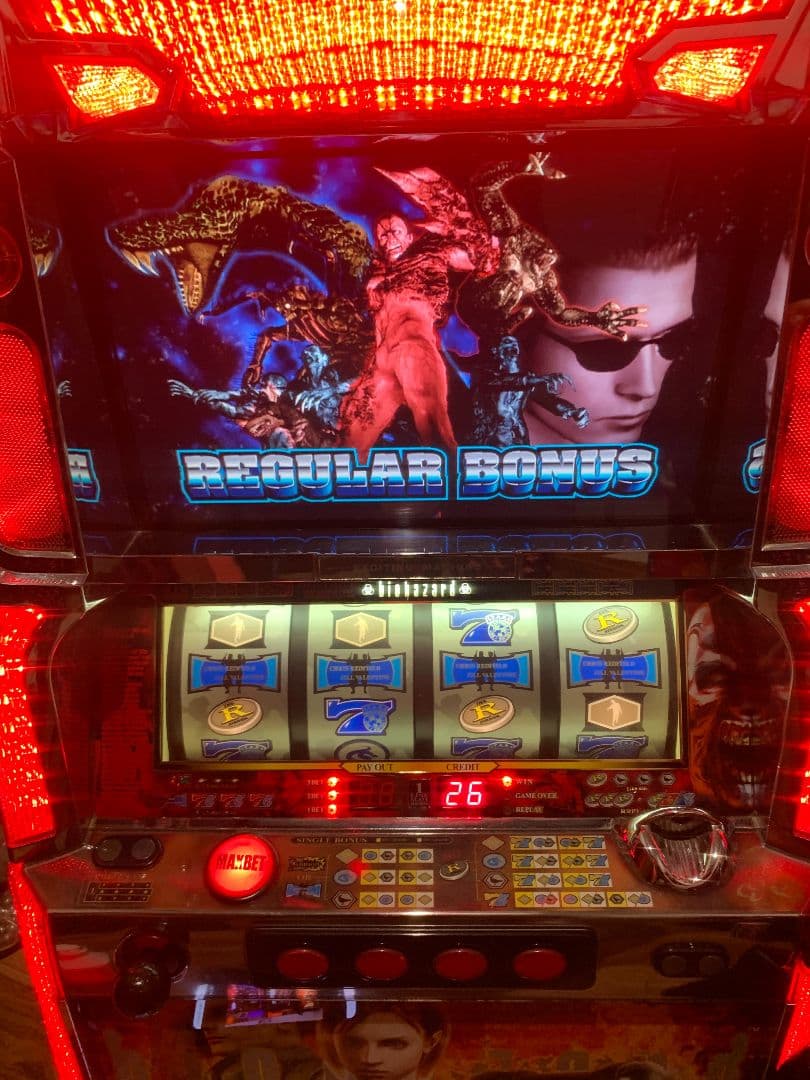 山佐　バイオハザード　実機　送料無料