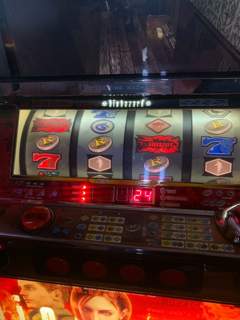 山佐　バイオハザード　実機　送料無料