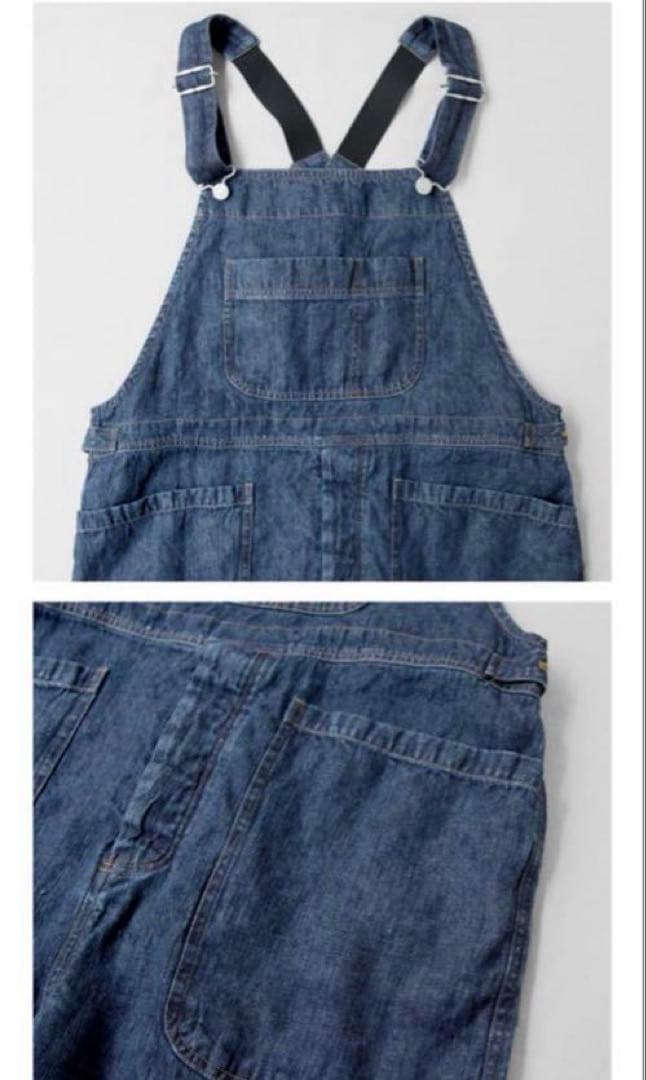 Joie de Vivre リネン10オンスバイオヴィンテージワークオーバオール