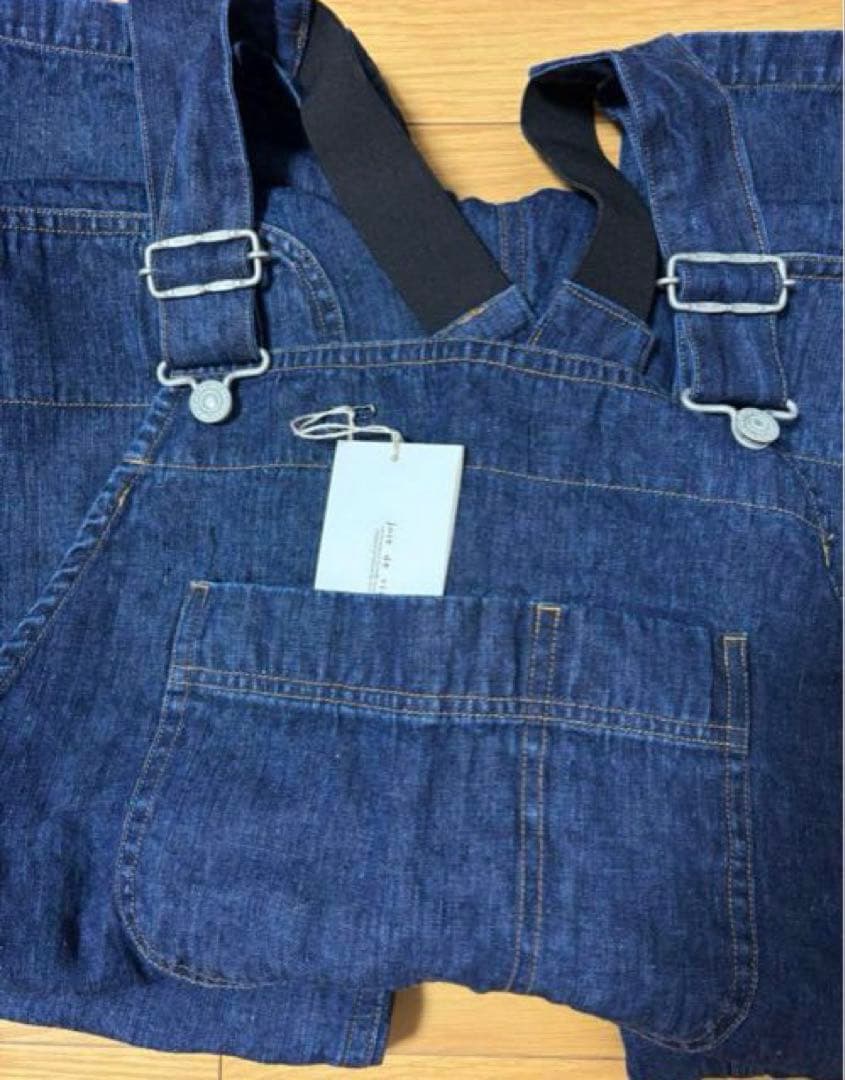 Joie de Vivre リネン10オンスバイオヴィンテージワークオーバオール