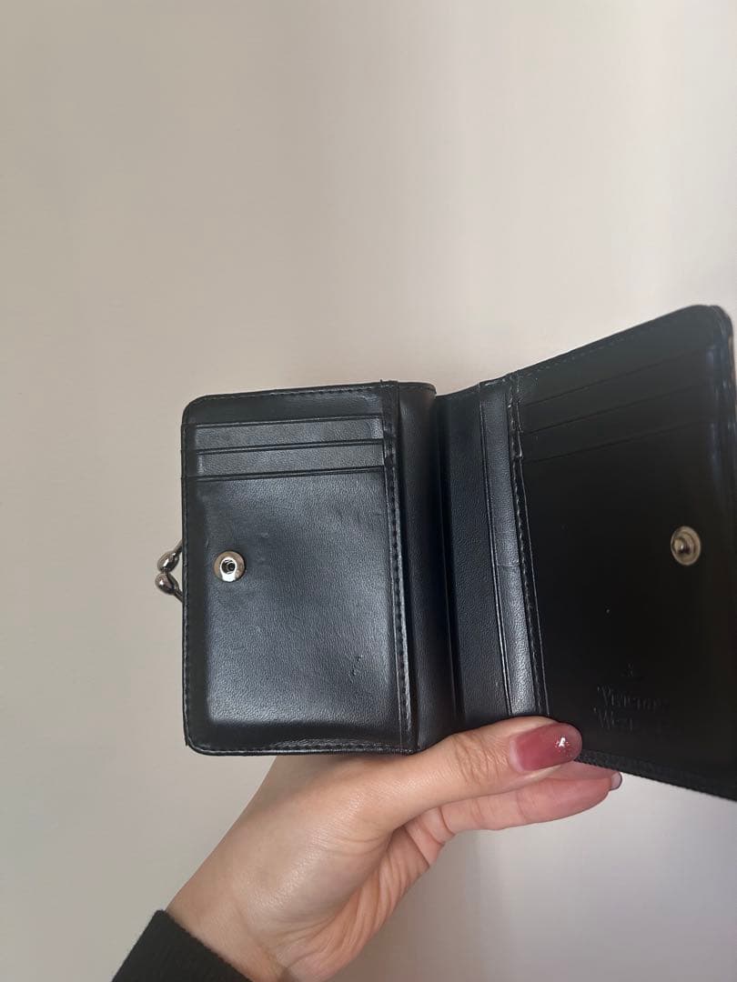Vivienne Westwood 二つ折り財布 ブラック