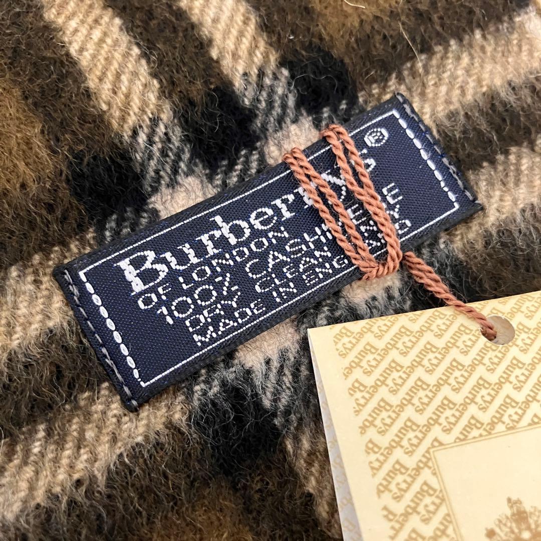 バーバリー　カシミア　マフラー　未使用　イギリス