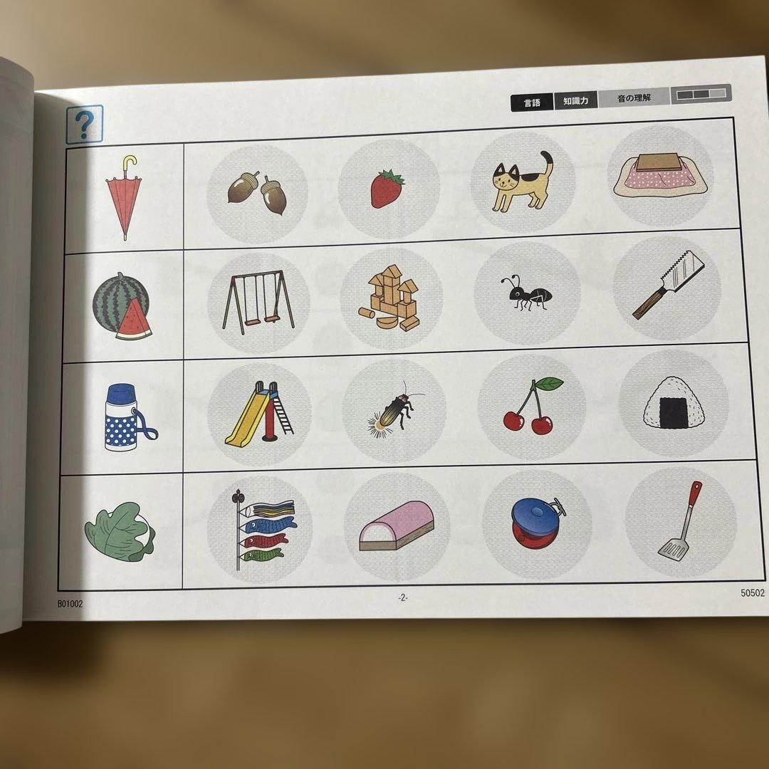 理英会　ピンポン! 年中 教材セット + 専用ペン