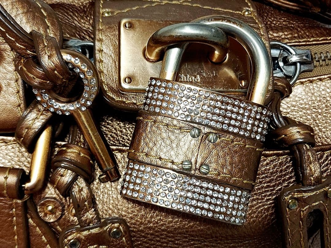 Chloé クロエ パディントン 限定 特別仕様 希少 レア ブロンズゴールド