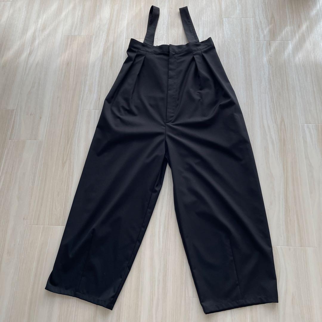 SOLAMONAT LARME ソラモナラーム サロペットパンツ ブラック 38