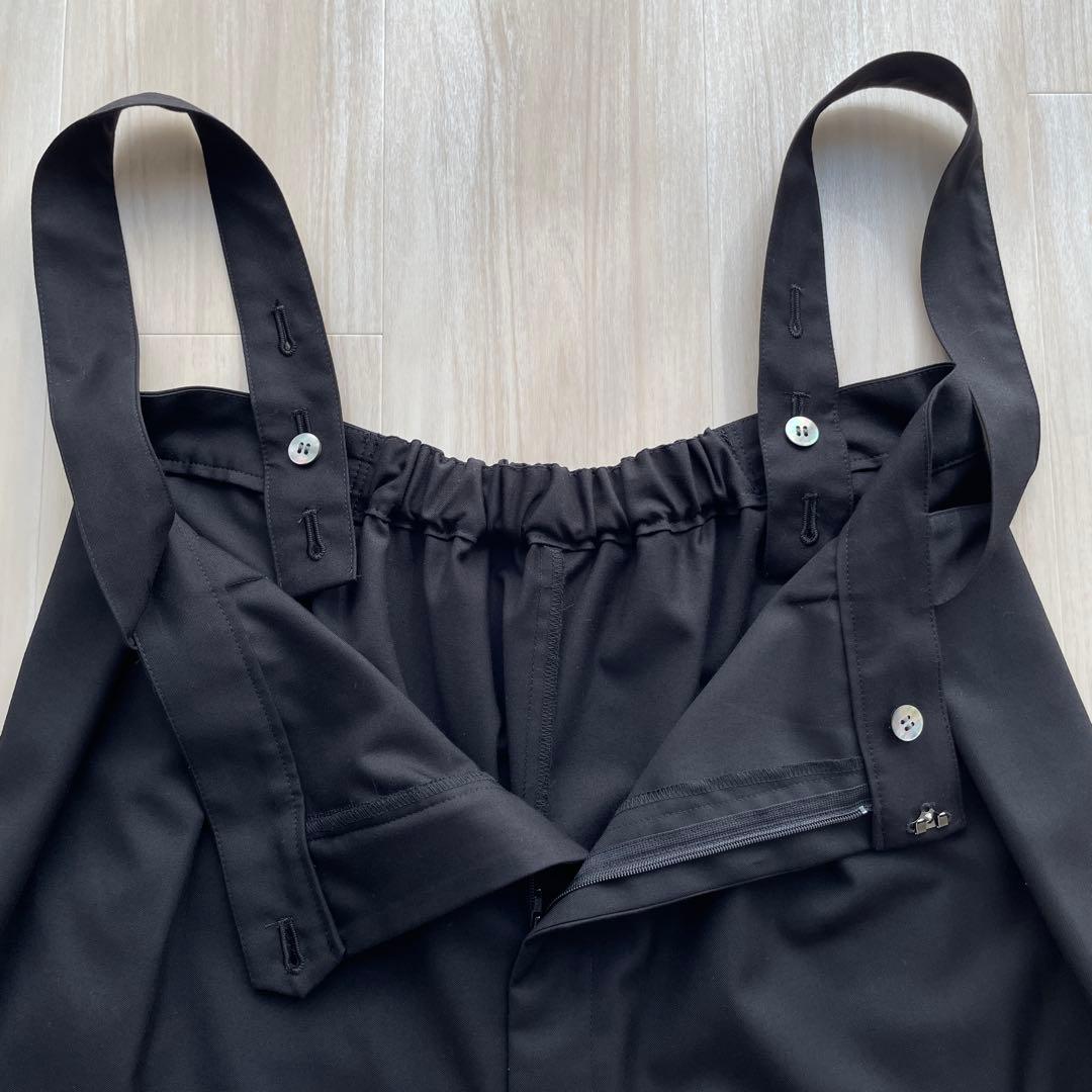 SOLAMONAT LARME ソラモナラーム サロペットパンツ ブラック 38