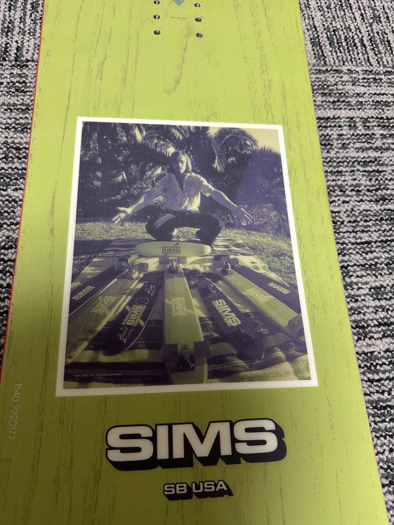 SIMS THE DAY イエロー/パープル 154