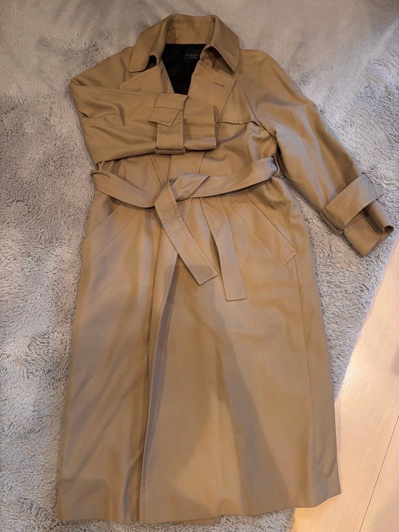 期間限定値下げVERMEIL par iena ウールギャバジン トレンチコート