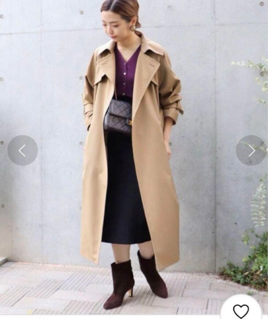 期間限定値下げVERMEIL par iena ウールギャバジン トレンチコート