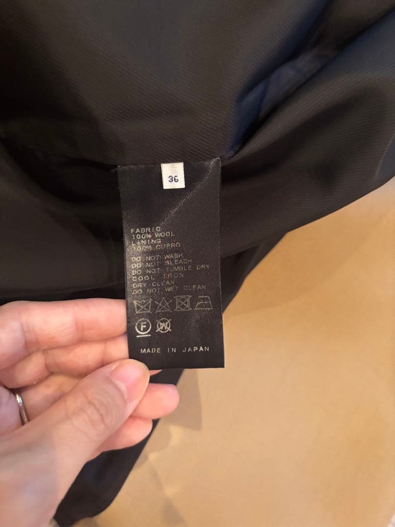 期間限定値下げVERMEIL par iena ウールギャバジン トレンチコート