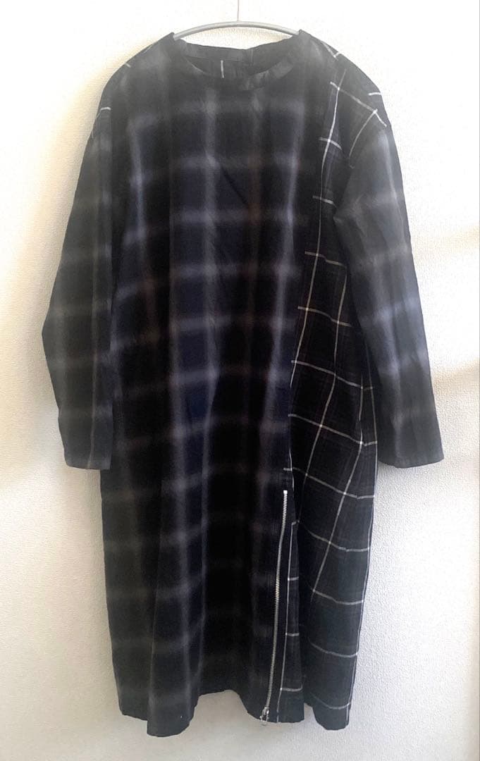 タグ付未使用 zucca ワンピース チェック ズッカ サイズM