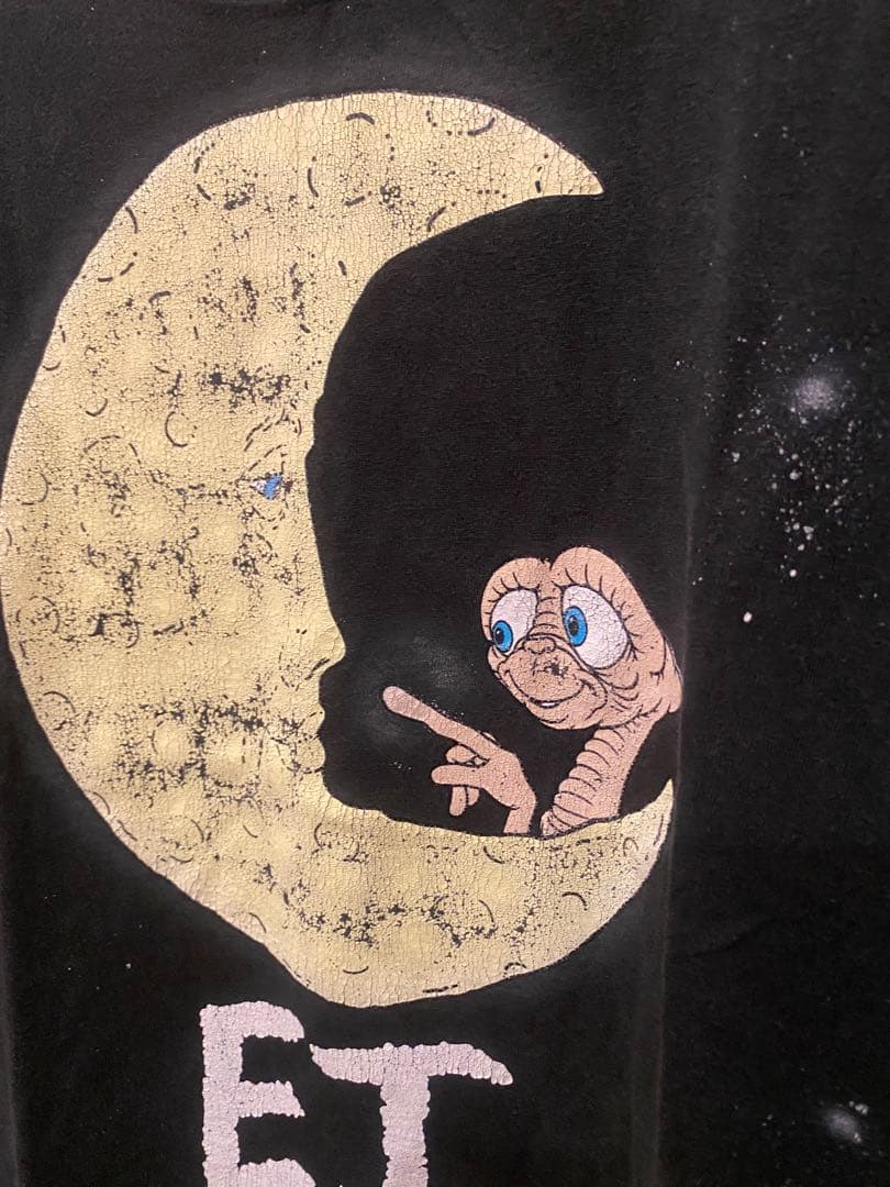 E.T.ヴィンテージ Tシャツ 1982年　総柄