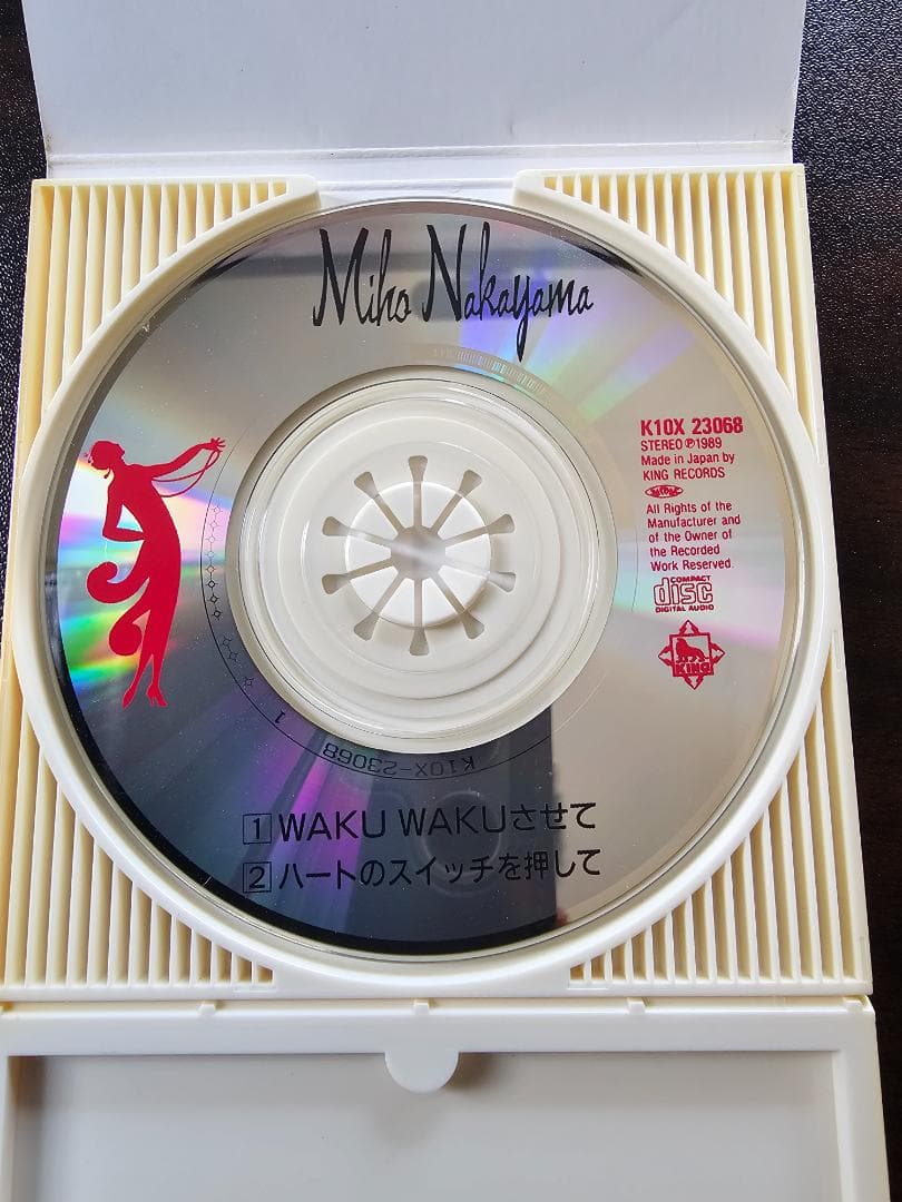 中山美穂 WAKU WAKU させて CD シングル 中古