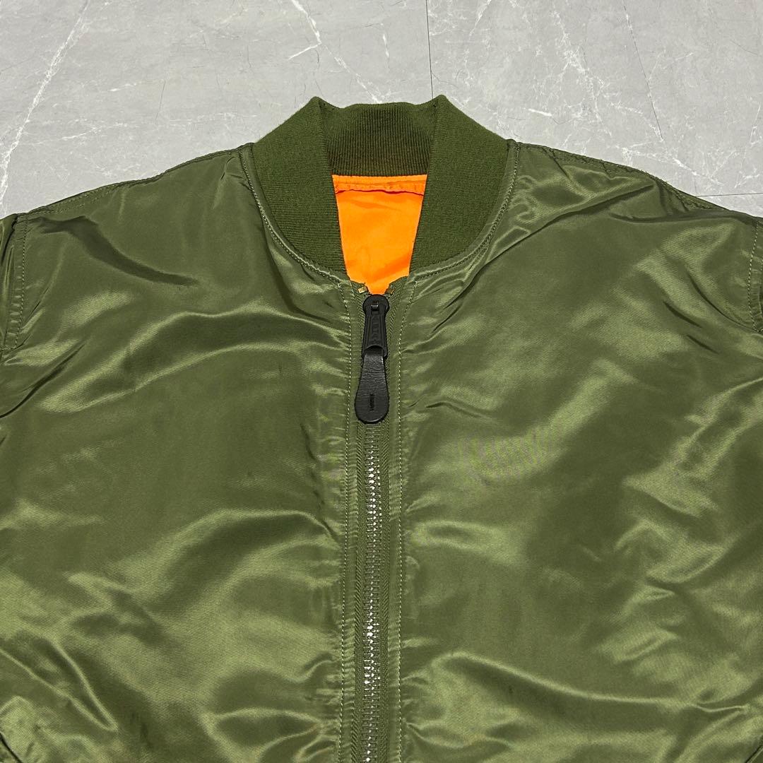 【ALPHA】MA-1 フライトジャケット JAPAN SPEC 赤タグ付 XL