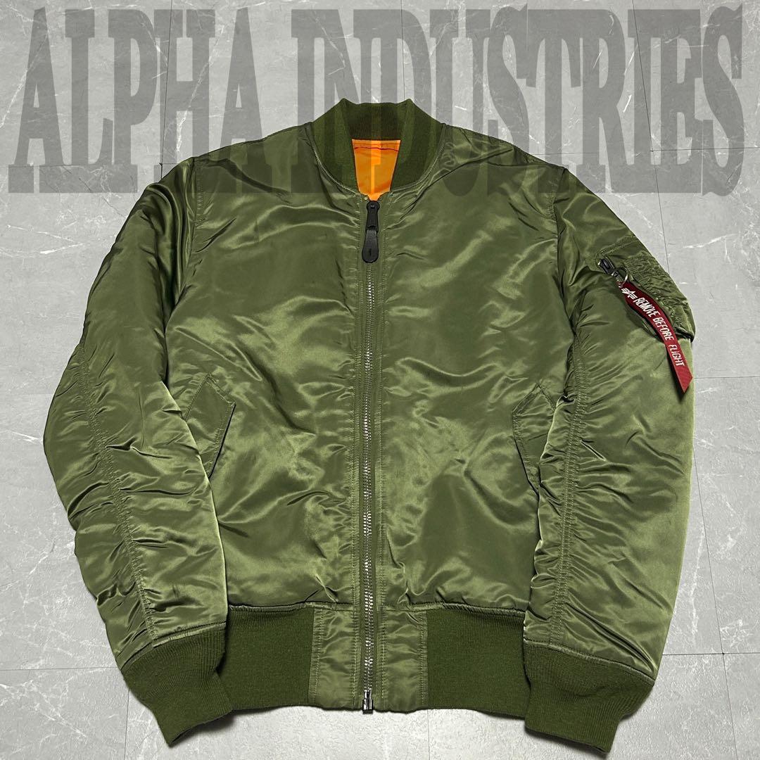 【ALPHA】MA-1 フライトジャケット JAPAN SPEC 赤タグ付 XL