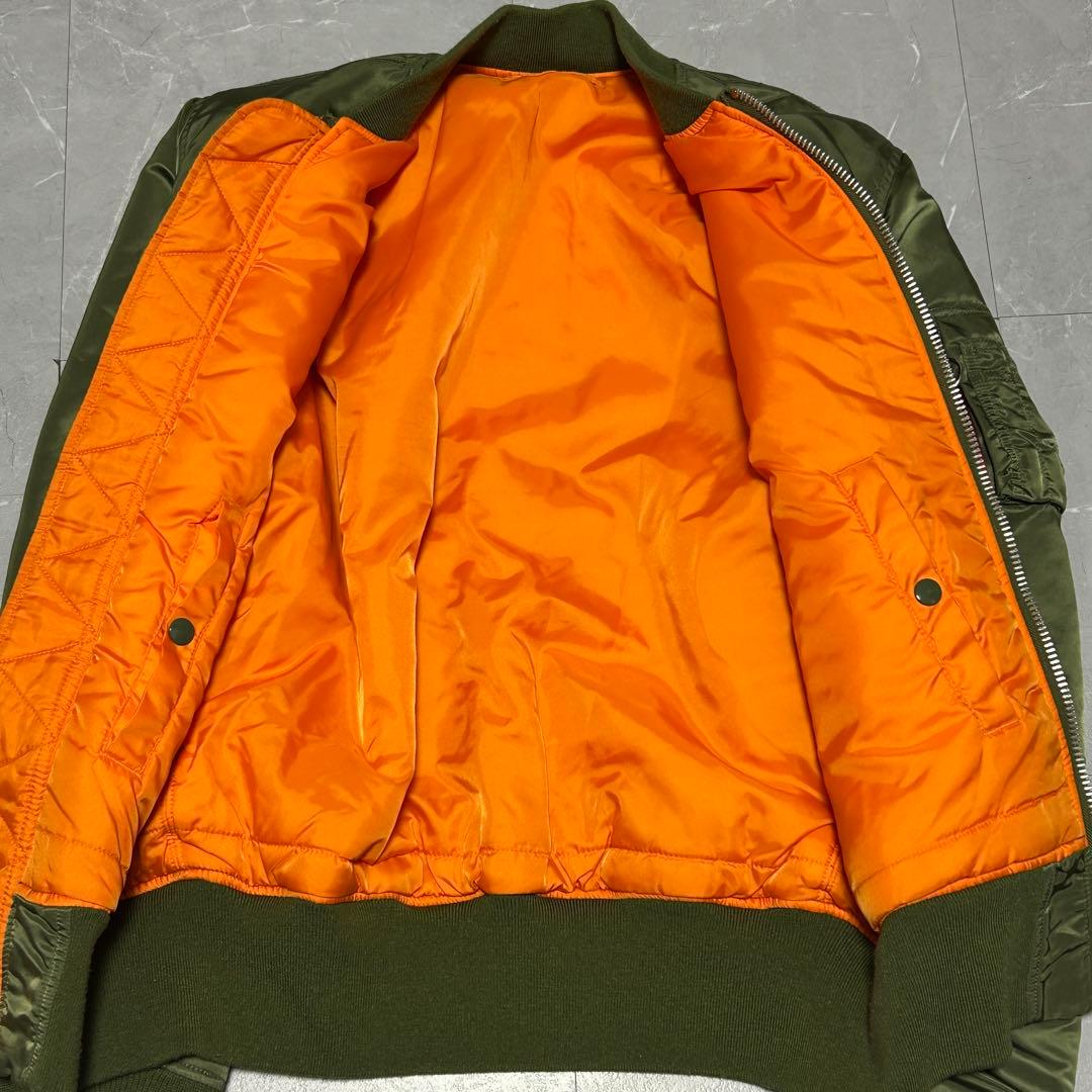 【ALPHA】MA-1 フライトジャケット JAPAN SPEC 赤タグ付 XL