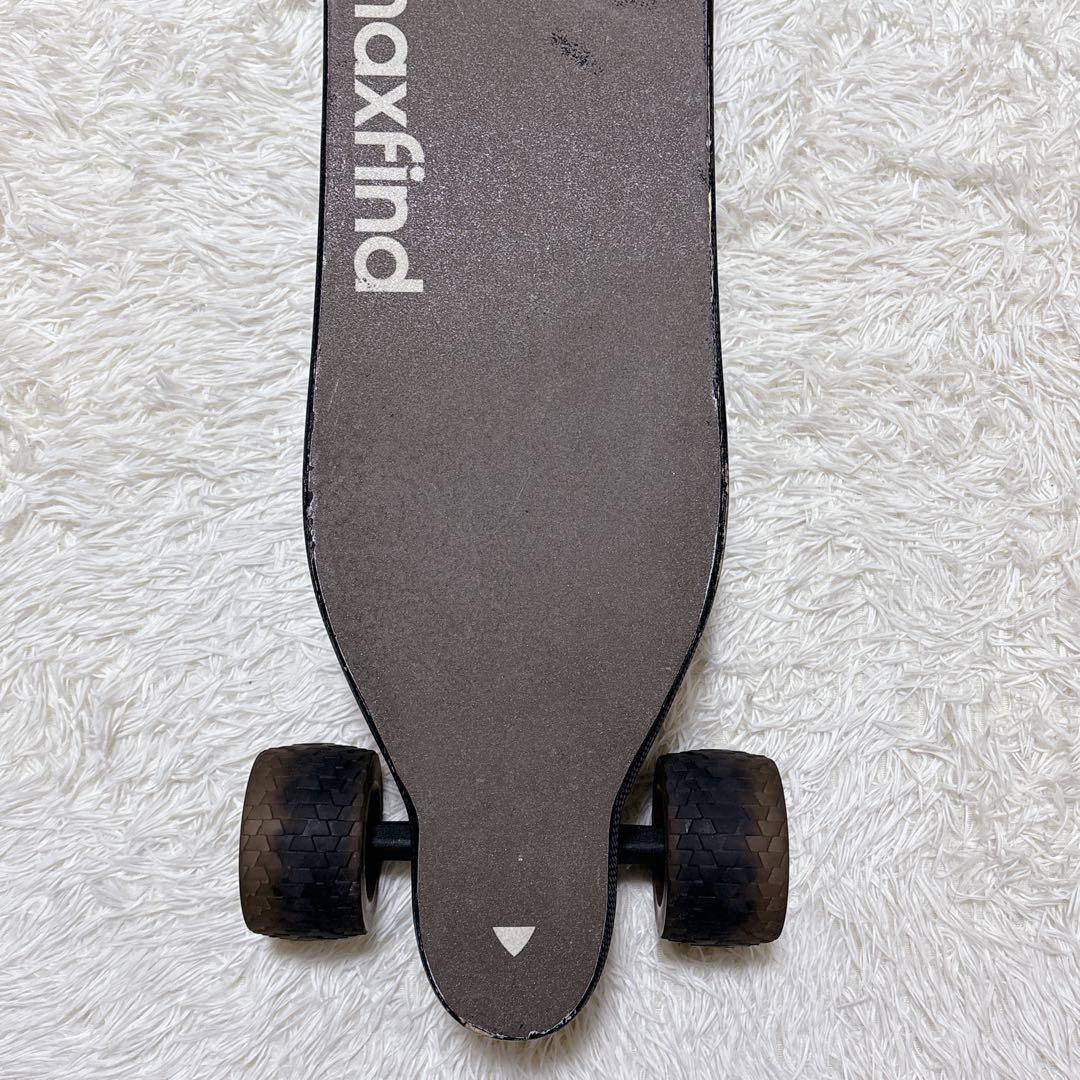 動作品✨max find 電動スケートボード オフロードタイヤ リモコン付き