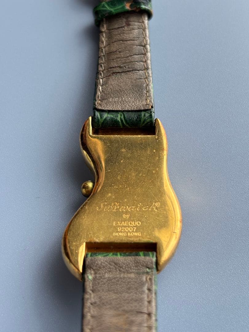 サルバドールダリ　アンティーク腕時計　記憶の固執の溶ける時計