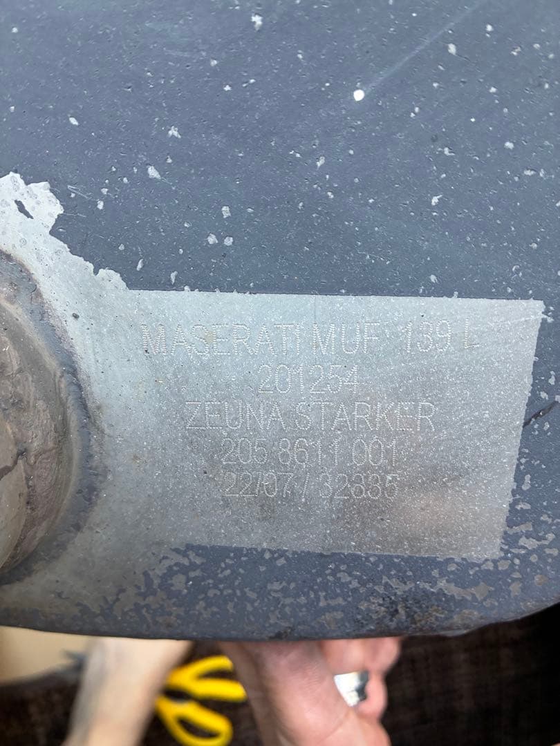 【たいき】マセラティクワトロポルテ4.2 2007年式スポーツＧT 部品